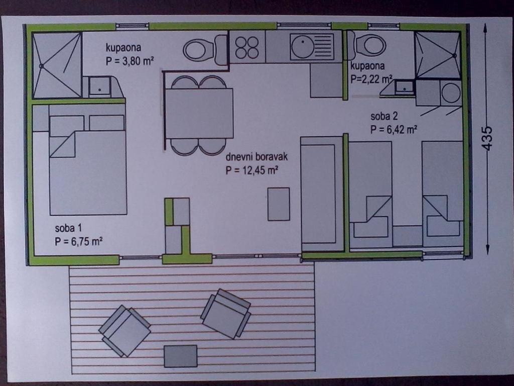 Mobile Home Ivan Vodice Luaran gambar